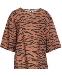 SOLOTRE - Top Linen, Cotton - Lyst