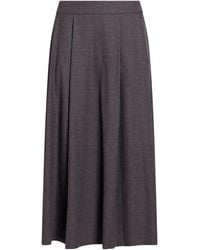 Kiltie - Midi Skirt Virgin Wool, Elastane - Lyst