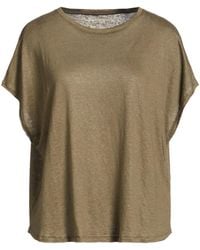 Majestic Filatures - Military T-Shirt Linen, Elastane - Lyst
