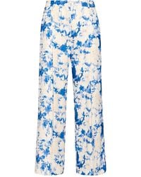Atos Lombardini - Ivory Pants Polyester, Elastane - Lyst