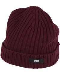 Alpha Studio - Hat Merino Wool - Lyst