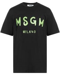 MSGM - T-shirt - Lyst