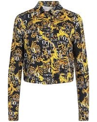 Versace Jeans Couture - Denim Outerwear - Lyst