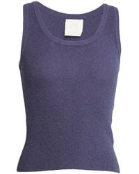 Marella - Monochrome Top Viscose, Polyamide, Polyester - Lyst