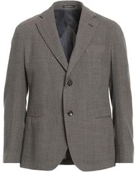 Emporio Armani - Blazer Virgin Wool, Silk - Lyst