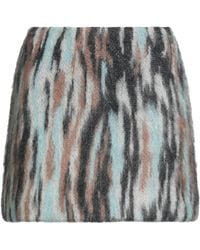 Roberto Collina - Mini Skirt Mohair Wool, Nylon, Wool - Lyst