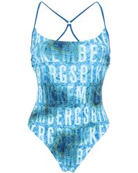 Bikkembergs One-piece Swimsuit - Blue