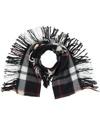 Shirtaporter - Scarf Wool, Polyester, Polyamide, Acrylic - Lyst