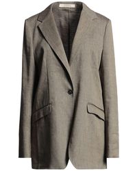 Massimo Alba - Military Blazer Linen, Virgin Wool - Lyst