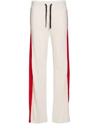 Moorer - Ivory Pants Viscose, Elastane - Lyst