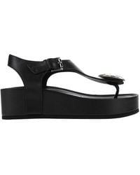 Strategia - Thong Sandal Soft Leather - Lyst