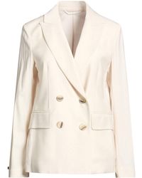 Peserico - Blazer Virgin Wool, Viscose, Elastane - Lyst