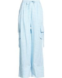 Sleeper - Sky Pants Linen, Viscose - Lyst