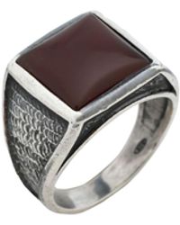 First People First Anillo - Metálico