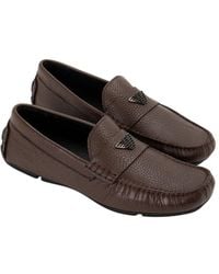 Mocasines Emporio Armani de hombre | Rebajas en línea, hasta el 67 % de  descuento | Lyst