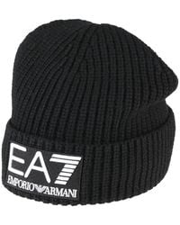 EA7 - Hat Wool, Polyester, Polyamide - Lyst
