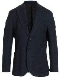 Paoloni - Blazer Virgin Wool, Polyester, Cotton, Polyamide - Lyst