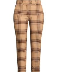 Marella - Camel Pants Polyester, Virgin Wool, Elastane - Lyst
