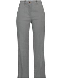 Alysi - Pants Linen, Viscose, Elastane - Lyst
