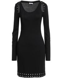 Patrizia Pepe - Mini Dress Viscose, Elastane - Lyst