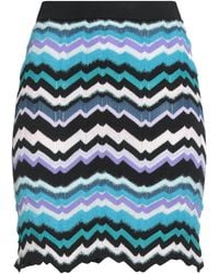 Missoni - Midnight Mini Skirt Viscose, Wool, Polyamide - Lyst