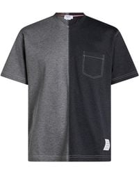 Thom Browne - T-Shirt Cotton, Elastane - Lyst