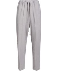 MEIMEIJ - Pants Polyester, Viscose, Wool, Elastane - Lyst