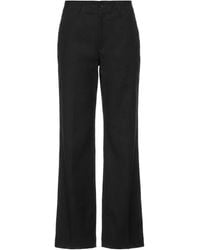 European Culture - Pants Polyester, Viscose, Cotton, Elastane - Lyst