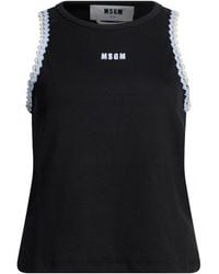 MSGM - Tank Top - Lyst