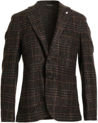 L.B.M. 1911 - Dark Blazer Acrylic, Virgin Wool, Polyester - Lyst