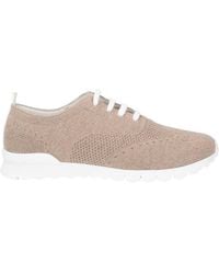 Kiton - Sand Sneakers Textile Fibers - Lyst