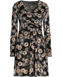 1 One - Mini Dress Polyester, Elastane - Lyst