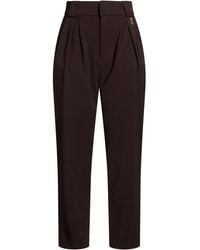 Relish - Dark Pants Polyester, Elastane - Lyst