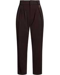 Relish - Dark Pants Polyester, Elastane - Lyst