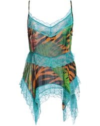Versace Jeans Couture - Top - Lyst