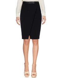 Elisabetta Franchi Falda corta - Negro