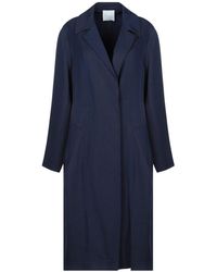 Sandro Overcoat - Blue