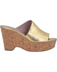Diane von Furstenberg Sandals - Metallic