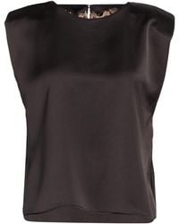 Motel - Top Polyester - Lyst