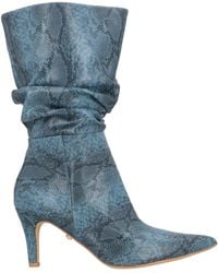 Twenty Four Haitch - Slate Ankle Boots Synthetic Material - Lyst
