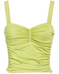 Gaelle Paris - Lime Top Polyester, Elastane - Lyst