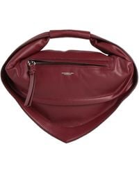 FEDERICO CINA - Burgundy Handbag Leather - Lyst