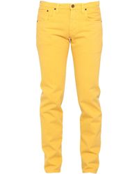 People Denim Trousers - Yellow