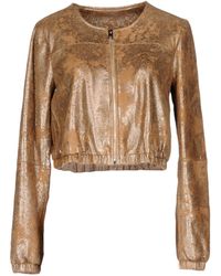 Liu Jo Leather jackets for Women | Lyst