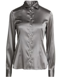 Barba Napoli - Shirt Silk, Elastane - Lyst