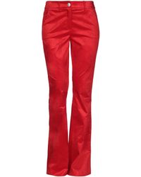 Womens Clothing Trousers Manila Grace Synthetic Pants Slacks and Chinos Straight-leg trousers 