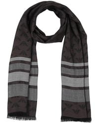 Emporio Armani - Scarf Modal, Polyester, Viscose - Lyst