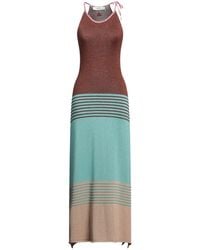 Akep - Maxi Dress Viscose, Polyamide, Polyester - Lyst