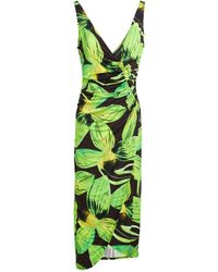 Louisa Ballou - Midi Dress Viscose, Elastane - Lyst