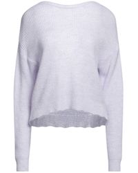 VANESSA SCOTT - Lilac Sweater Acrylic, Polyamide, Wool, Viscose - Lyst